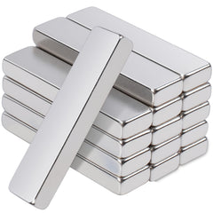 14pcs Neodymium Magnets Heavy Duty Rare Earth Rectangular Bars 40x10x5mm