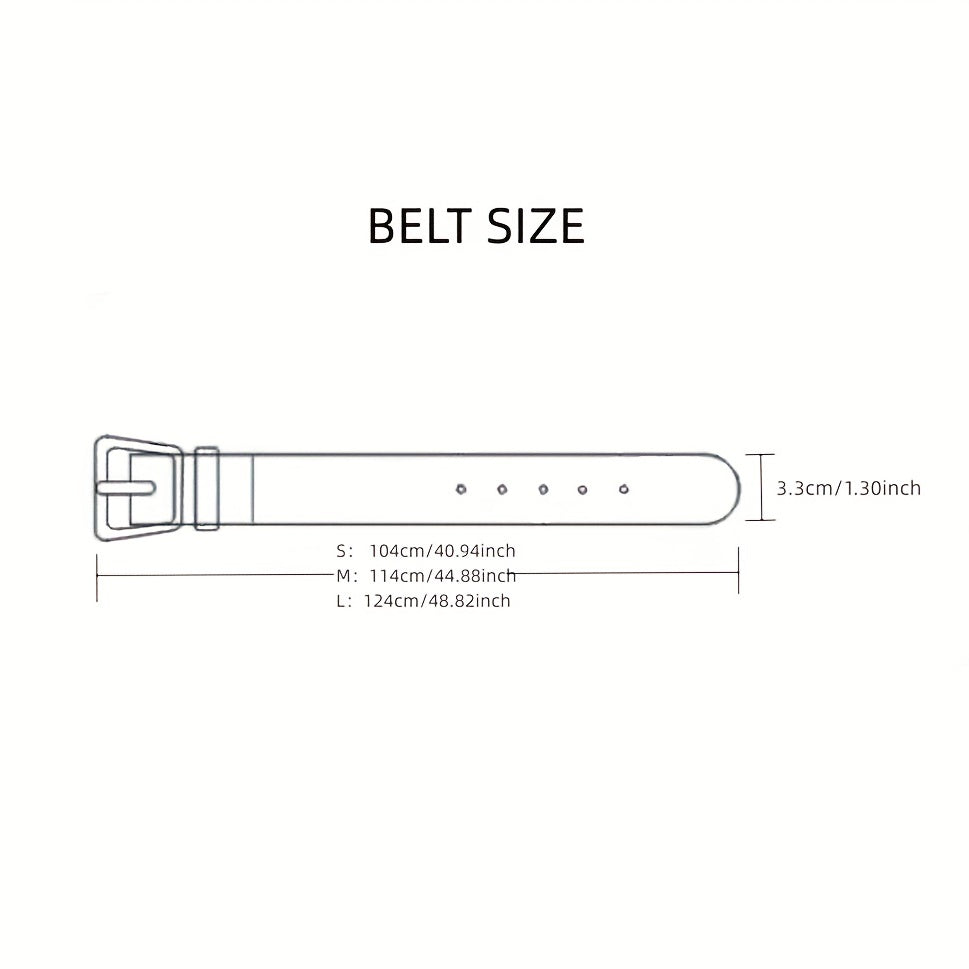 Casual Square Belt For Men