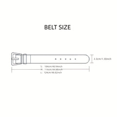 Casual Square Belt For Men