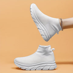 Mesh Slip On Running Shoes Soft Comfortable Outdoor Sneakers