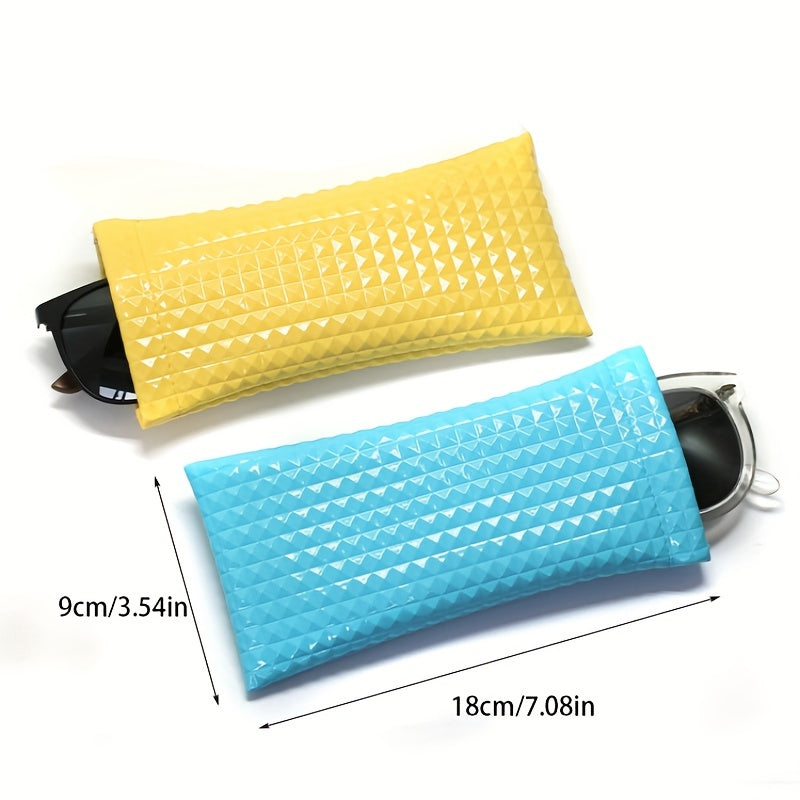 Men's Glasses Bag PVC Anti-stress Sunglasses Case