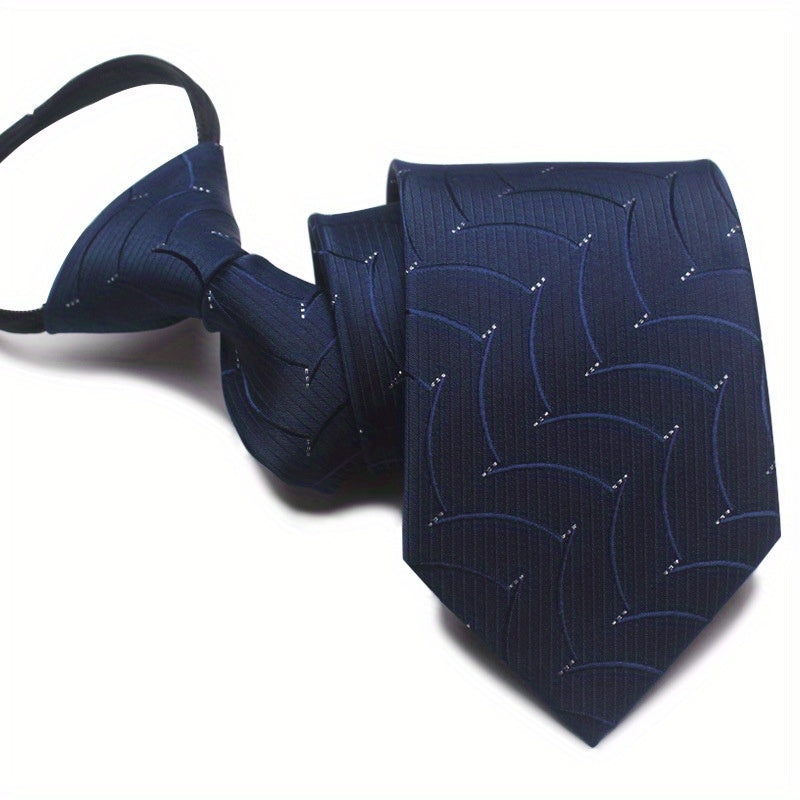 Easy Pull Navy Series Tie 2.75in