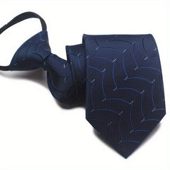 Easy Pull Navy Series Tie 2.75in