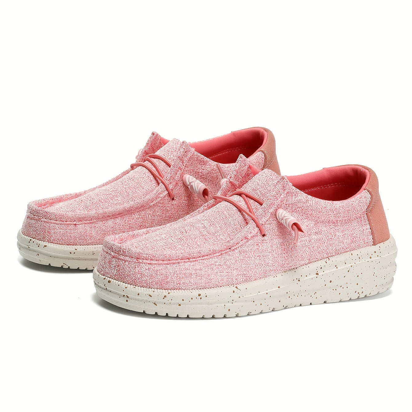 Women's Platform Canvas Shoes Casual Lace Up Outdoor Shoes