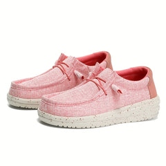 Women's Platform Canvas Shoes Casual Lace Up Outdoor Shoes