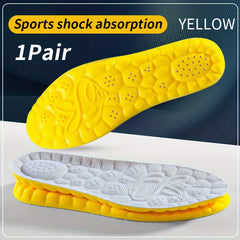 4D Massage Sports Insoles High Elastic Comfortable Running Insoles