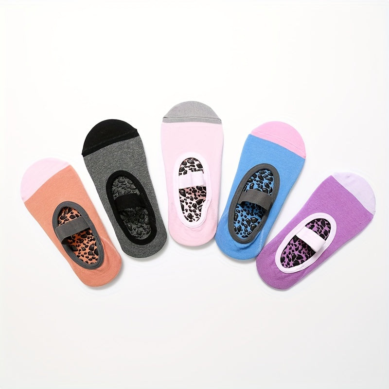 Yoga Socks with Non Slip Grips for Pilates Barre Ballet Training