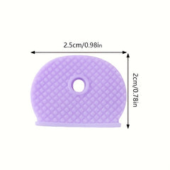 1pc Silicone Key Cover Plastic Key Cap Protective Sleeve