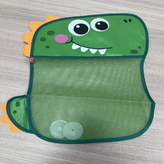 Dinosaur Bathroom Mesh Bag Baby Bath Toy Storage Organizer Pouch