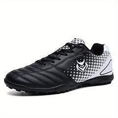Women's Soccer Pattern Sneakers Casual Lace Up Football Shoes