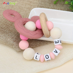 Customizable Keepsake Rattle for Newborn Babies