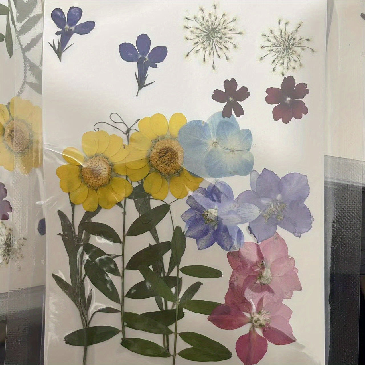 Resin Craft Kit Pressed Flowers Leaves Herbs for Jewelry Candles Soap Making