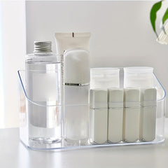 Desktop Cosmetic Storage Box Plastic Drawer Skin Care Shelf Organizer