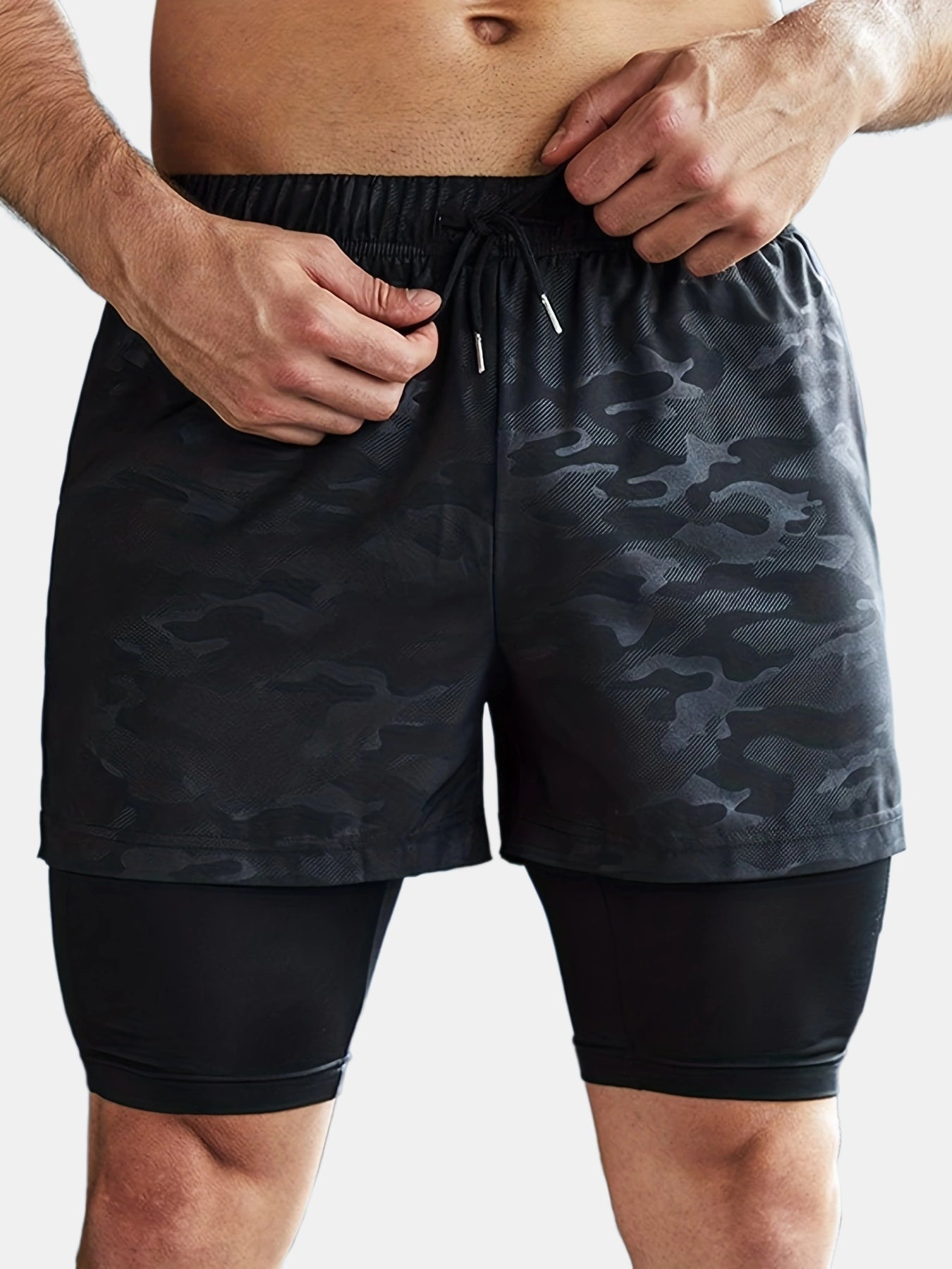 Men's 5 Inch Running Shorts with Inner Pockets