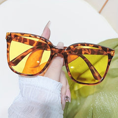 Foldable Tortoiseshell Sunglasses UV400 Sun Shades