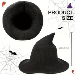 Women's Wide Brim Halloween Witch Hat