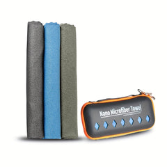 3pcs Quick Dry Microfiber Towels for Outdoor Beach Gym Yoga Swimming