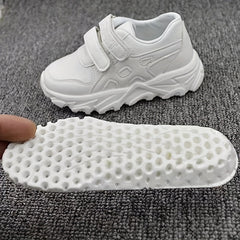 Baby Boys Solid Low Top Sneakers Comfortable Anti-slip Walking Shoes