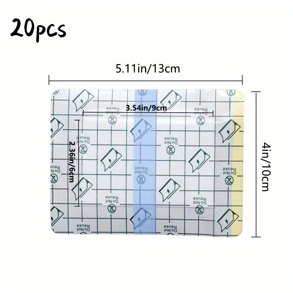 20pcs Waterproof Tattoo Aftercare Bandages Protective Adhesive Film