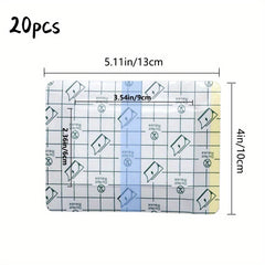 20pcs Waterproof Tattoo Aftercare Bandages Protective Adhesive Film