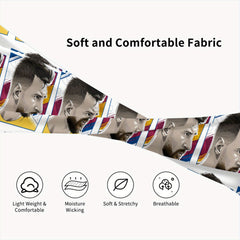 One Piece Messi Sports Uniform with Headband for Men & Women