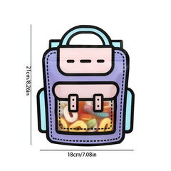 10pcs Snack Gift Bag Creative Student Birthday Candy Bag