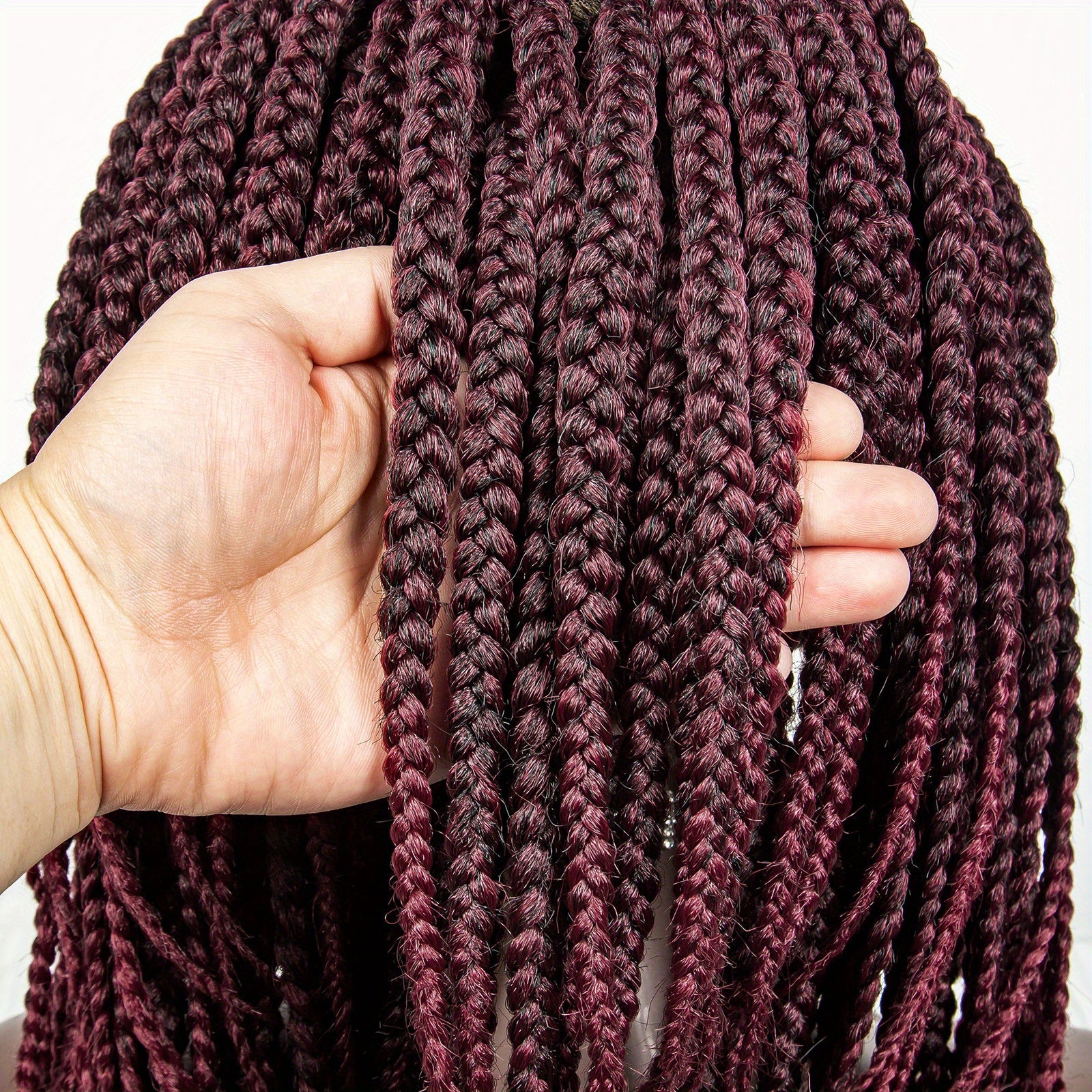 35 56 Cm Short Bob Braiding Wigs Full Lace Braided Wigs Synthetic Fiber