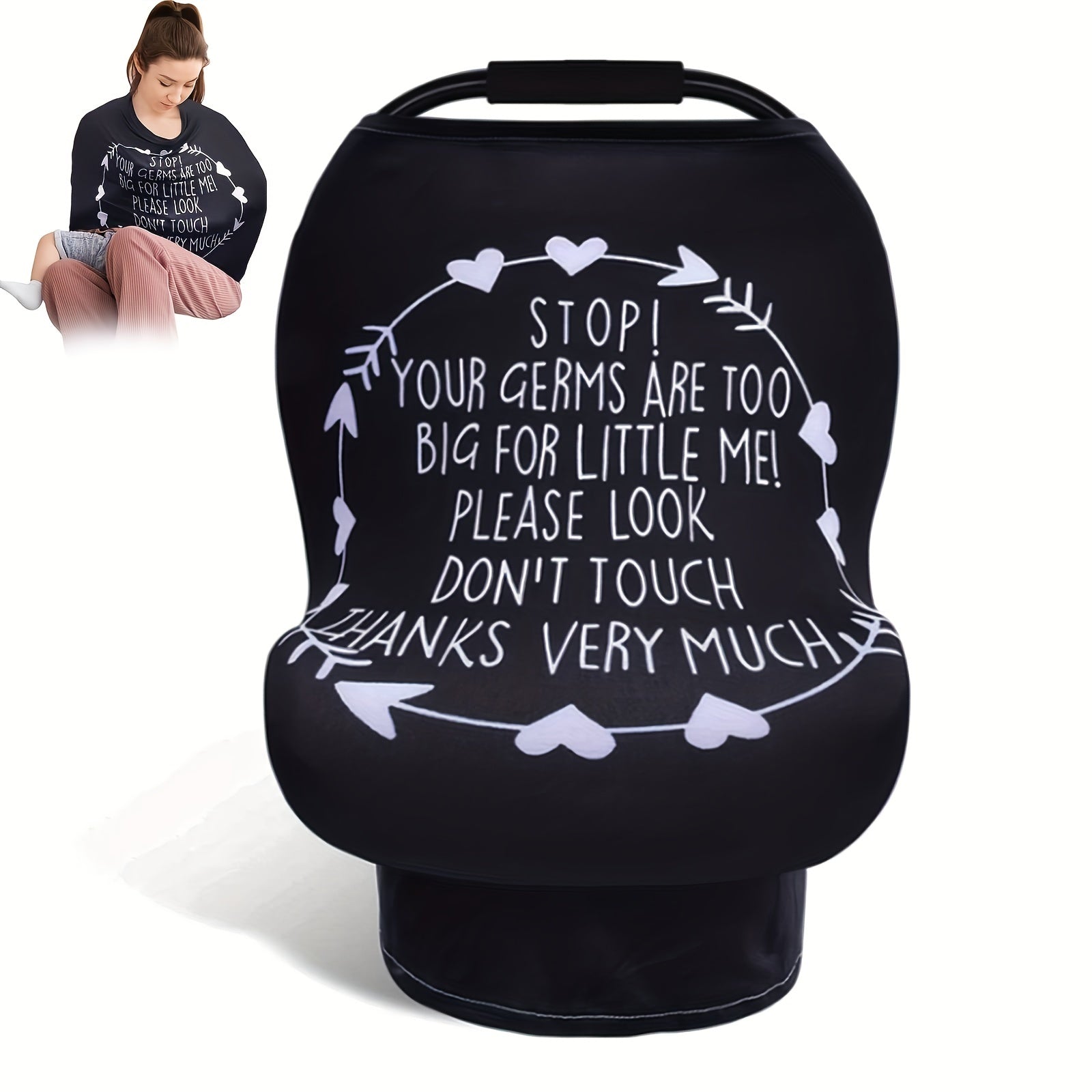 Nursing Cover for Breastfeeding Moms Soft Breathable