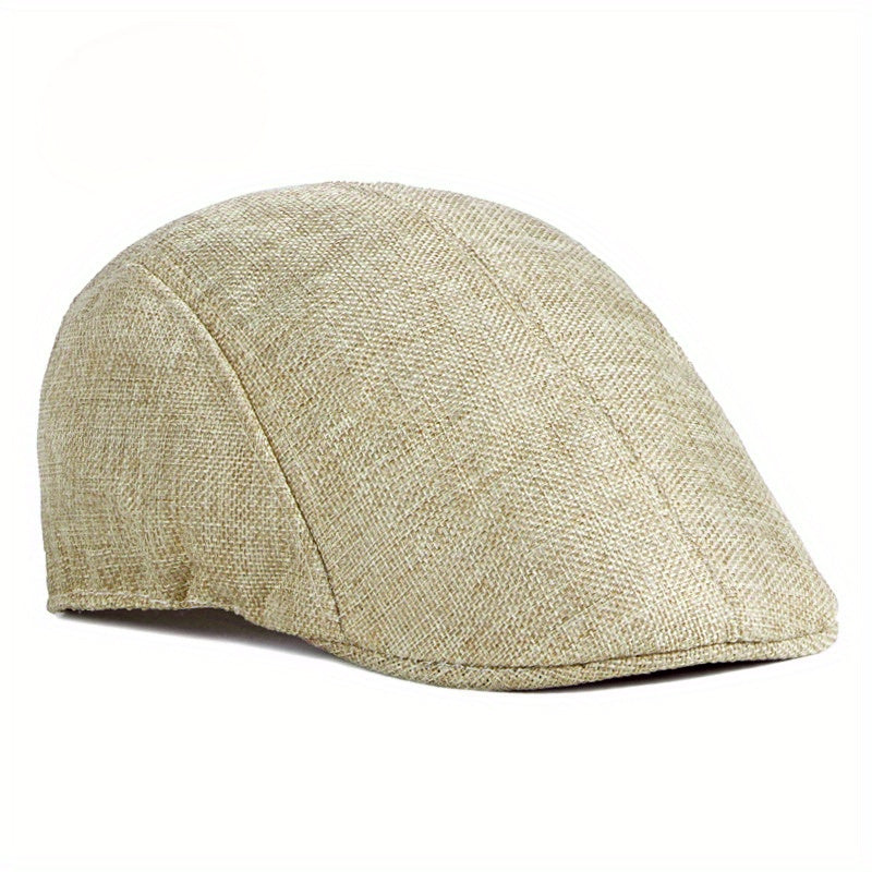 Men's Summer Peaked Beret Retro Newsboy Hat