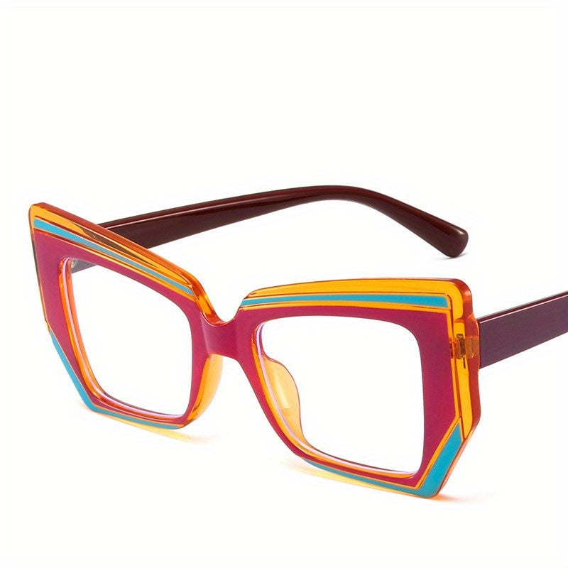 Light Blocking Glasses Clear Lens Anti Eyestrain Women Men