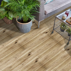 Wood Grain Tile Stickers - Waterproof, Removable, Non-Slip