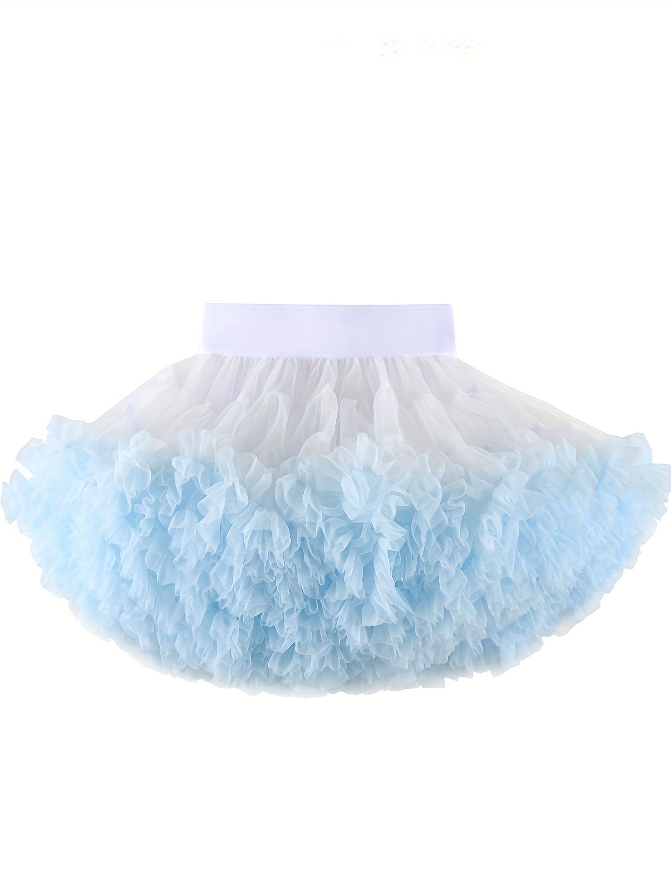Soft Nylon Tutu Skirt for Girls - Dance Ballet Birthday Parties