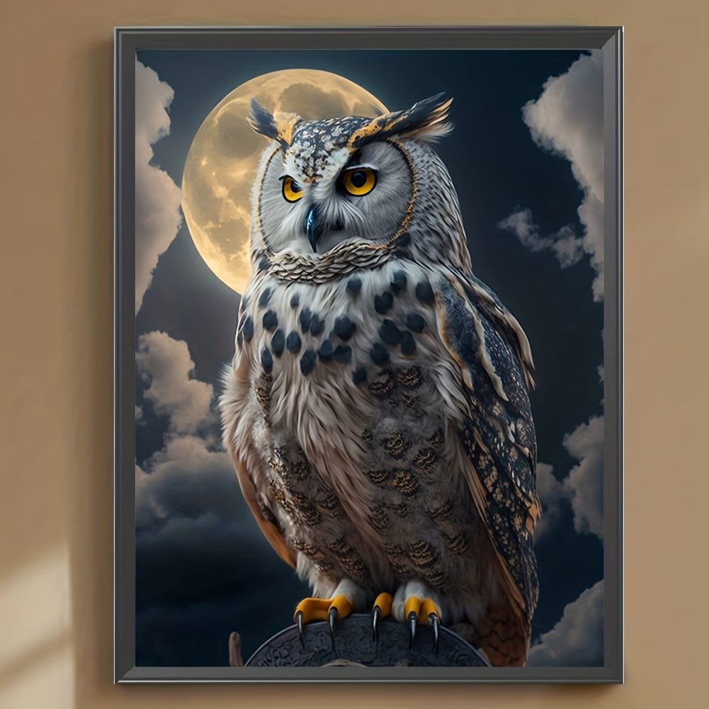 Frameless Owl Diamond Painting for Living Room Bedroom Decoration