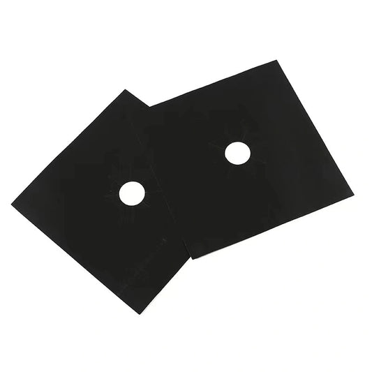 4pcs Gas Cooker Mat 0.2mm High Temp Stable Safe Non-toxic for Kitchen RV Outdoor