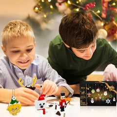 Christmas Ornaments Building Kit 11 in 1 Stocking Stuffers Decor Toys C