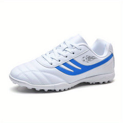 Women's Soccer Pattern Football Shoes Casual Lace Up Outdoor Shoes