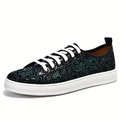 Men's Graffiti Lace Up Skate Shoes Lightweight
