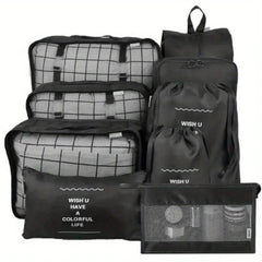 9 Pcs Cosmetic Bags Lightweight Travel Duffle Bag