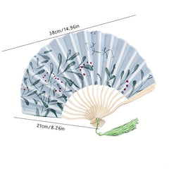 Bamboo Hand Fans for Party Dance Chinese Style Classic Fan
