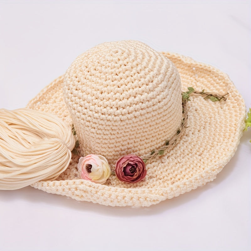 Viscose Thread 200g Hand-knitted Hat T Medium Thick Light Body Hollow