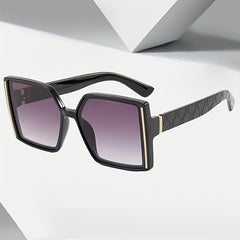 Men Square Frame Sunglasses UV Protection