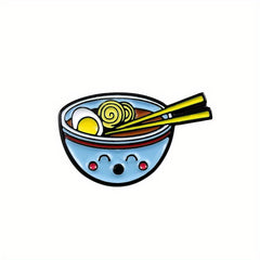 Kids Food & Fruit Ramen Cat Brooch Pin for Clothing Bags DIY Decoration