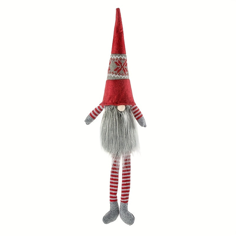 Xmas Decoration Faceless Old Man Plush Doll 22.4inch Gift Dwarf Gnome Home