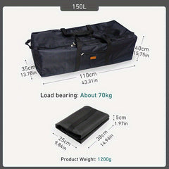 Waterproof Camping Equipment Bag - Fits Folding Tent Accessories