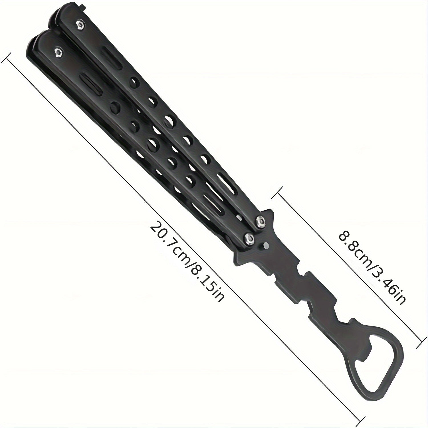 2pcs Portable Stainless Steel Bottle Opener - Bar Supplies
