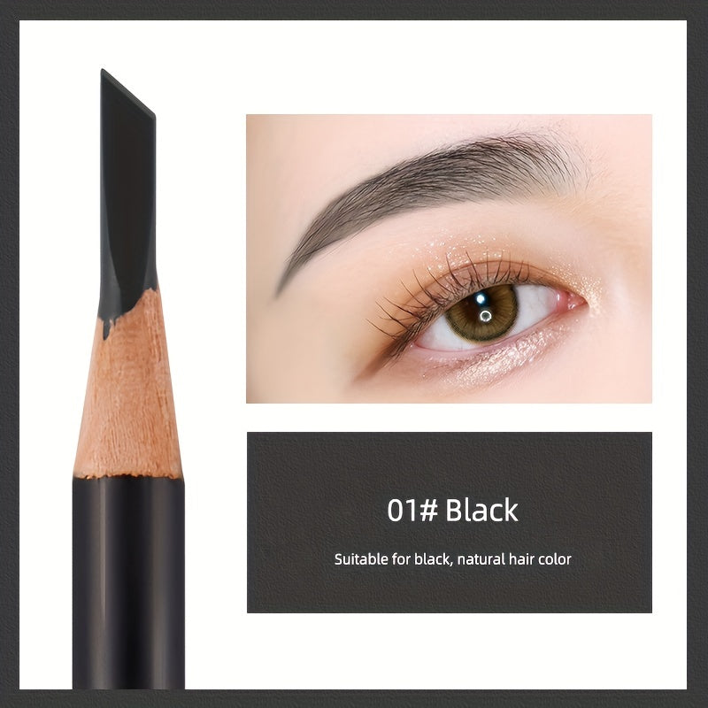 5 Colors Blade Eyebrow Pencil and Eyeliner Dual Purpose Waterproof