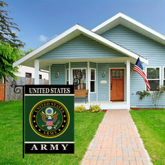 Veterans Garden Flag U S Military Gift Double Sided Outdoor Decor