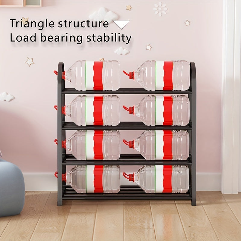 1pc Sturdy Shoe Rack Niche Storage Rack for Bedrooms Corridors Balconies
