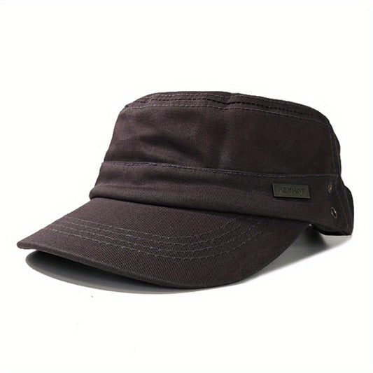 Casual Flat Cap Baseball Cap Sun Hat for Men and Women