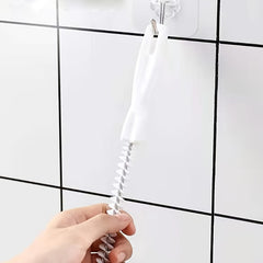 Flexible Hose Drain Sink Kitchen Bathroom Toilet Cleaning Brush